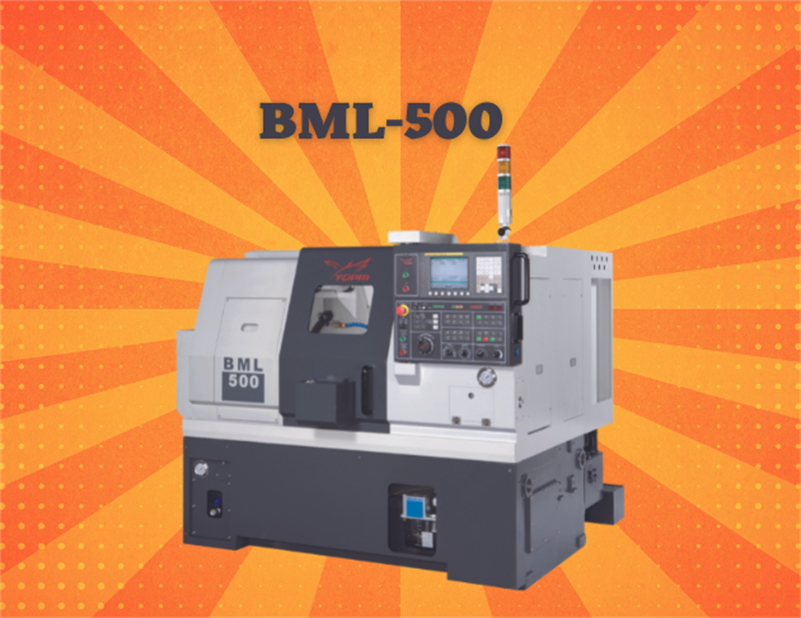 YIDA YDPM BML-500 Box Way CNC Lathes