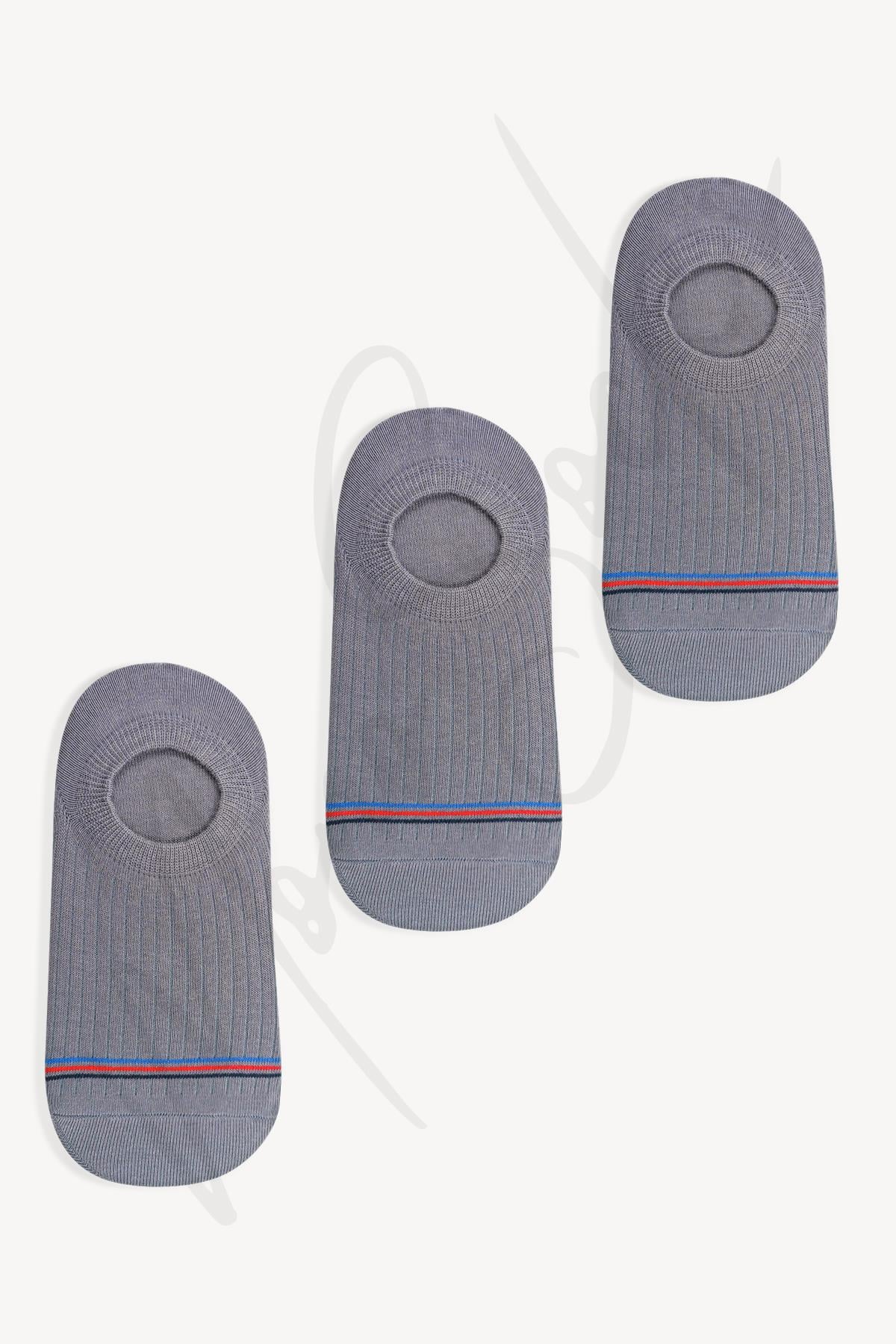 Mono Socks - 3lü Pamuklu Sport Çorap