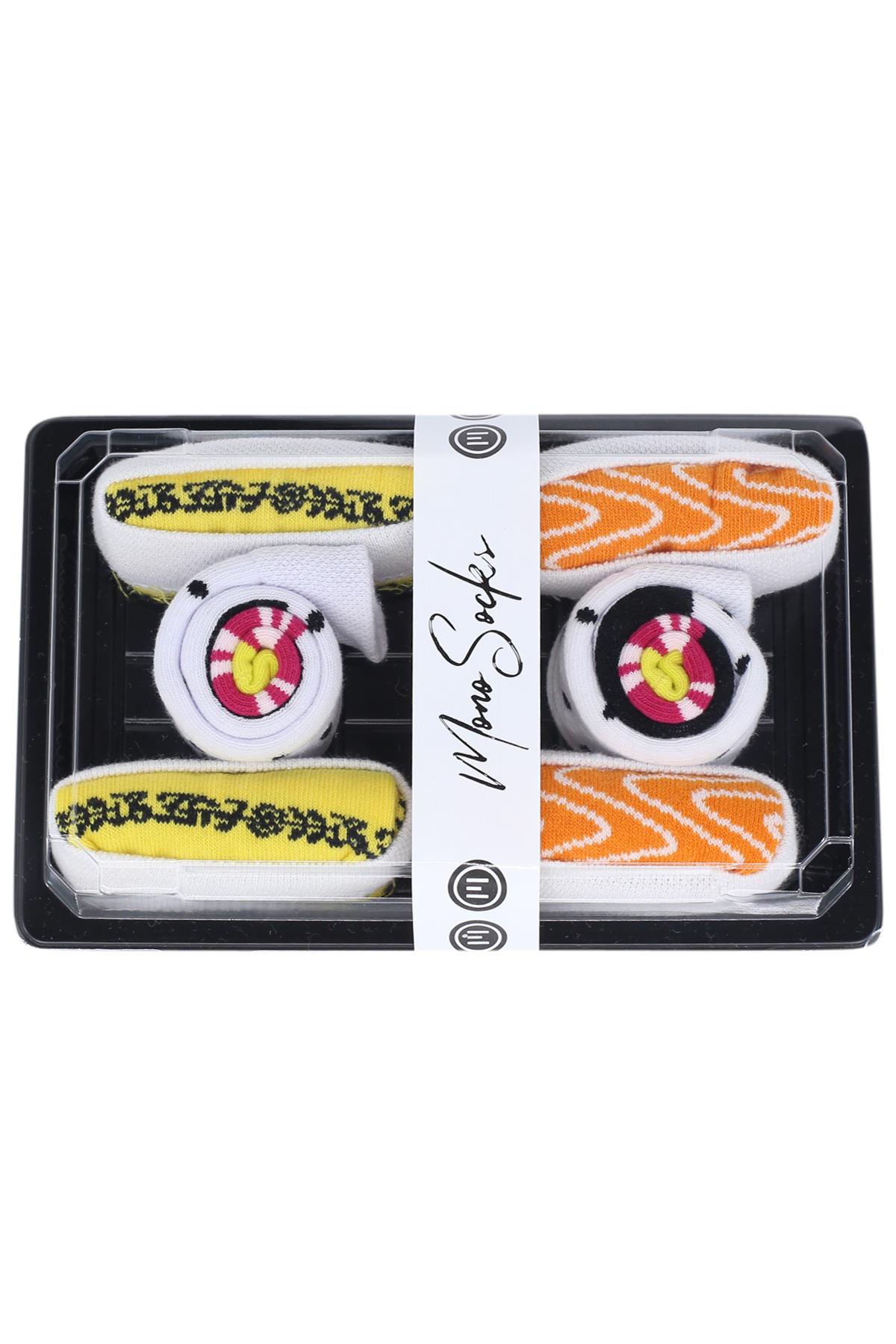 Mono Socks - 3lü Roll Maki Set B Sushi Çorap