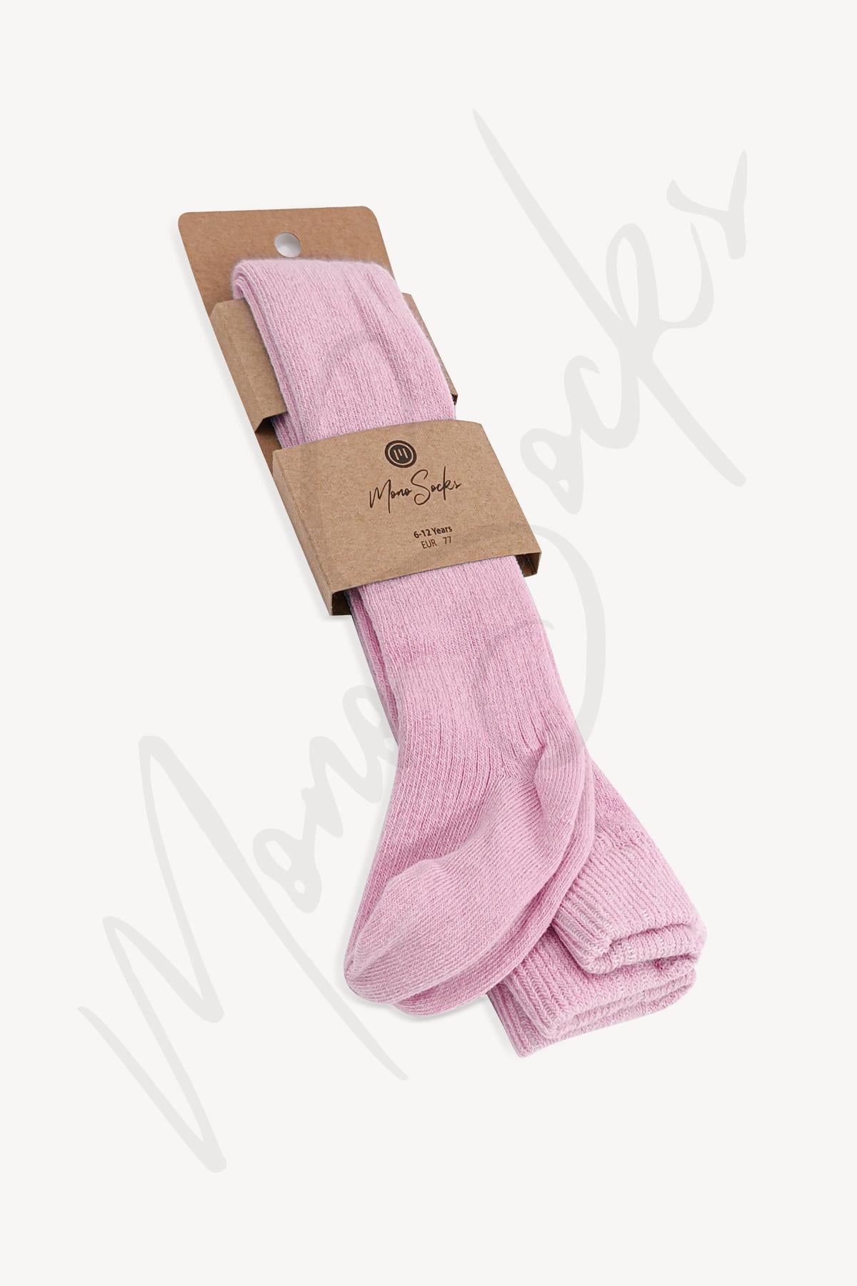 Mono Socks - Tekli Fitilli Bebek ve Çocuk Külotlu Çorabı