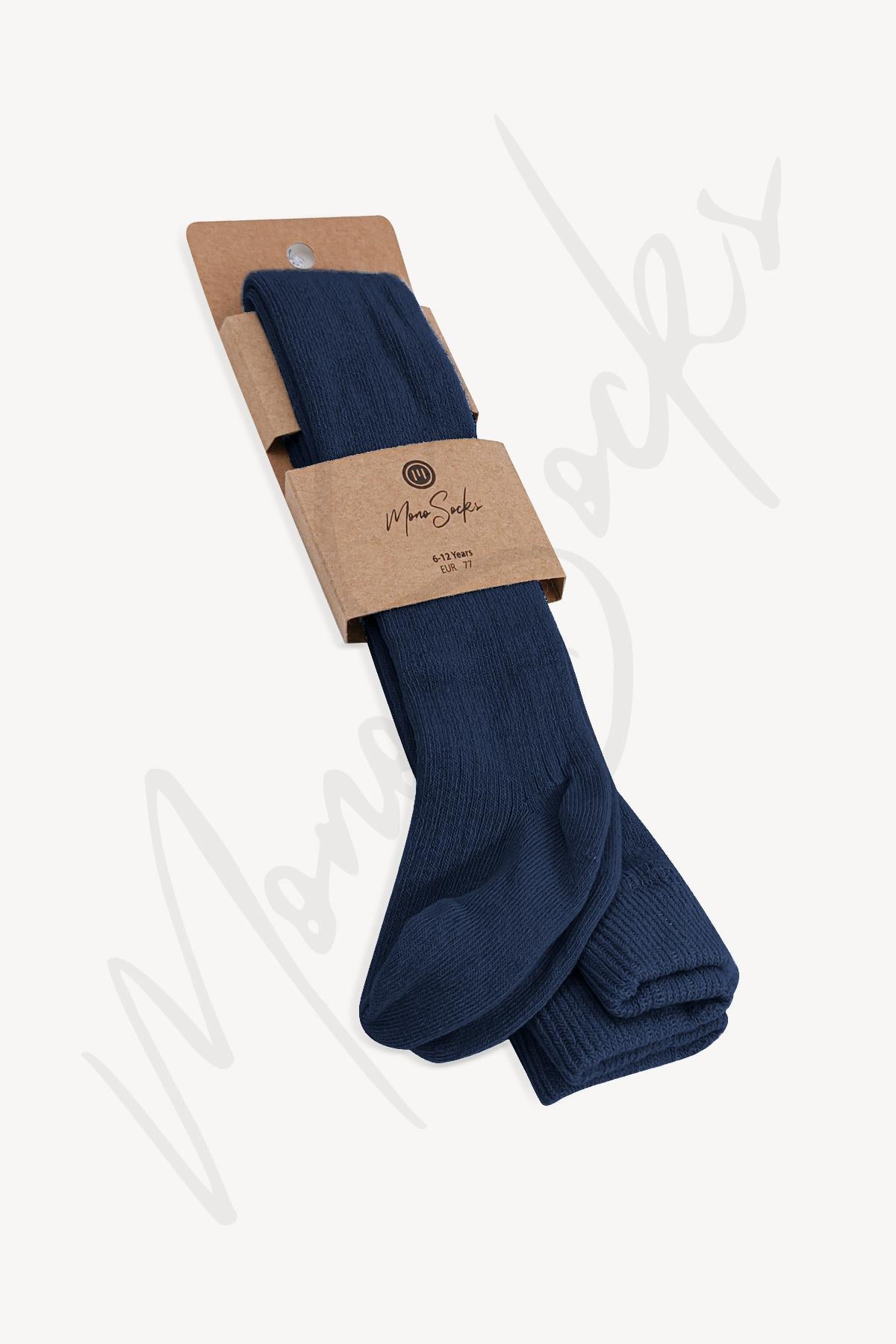 Mono Socks - Tekli Fitilli Bebek ve Çocuk Külotlu Çorabı