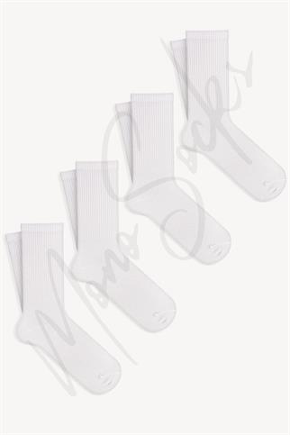 Mono Socks - 4lü Super Basic Pamuklu Tenis Spor Çorap