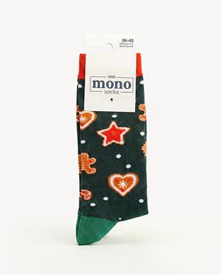 Mono Socks - 1li Ev Kurabiyeli Çorap