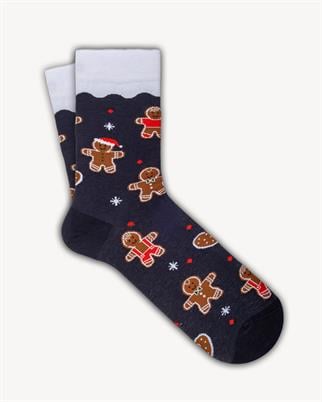 Mono Socks - 1Li Kubariye Adamlı Christmas Çorap