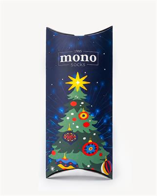 Mono Socks - 3lü Christmas Classic (Yılbaşı Ağacı – Şeker – Kurabiye)