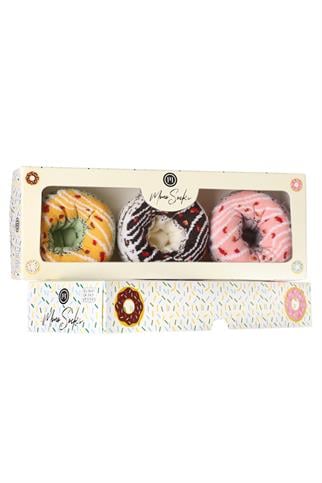 Mono Socks - 3lü Caramel Series Pamuklu Donut Çorap