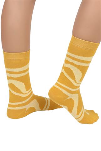 Mono Socks - 4lü Chicago Pizza Pamuklu Çorap