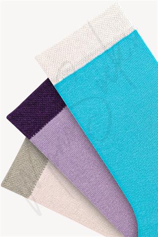 Mono Socks - 3lü Exposed Sugar Series Pamuklu Donut Çorap