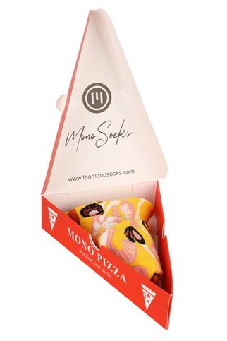 Mono Socks - Tekli Frutti Di Mare Pizza Pamuklu Çorap