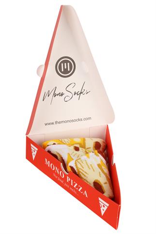Mono Socks - Tekli Hawaiian Pizza Pamuklu Çorap