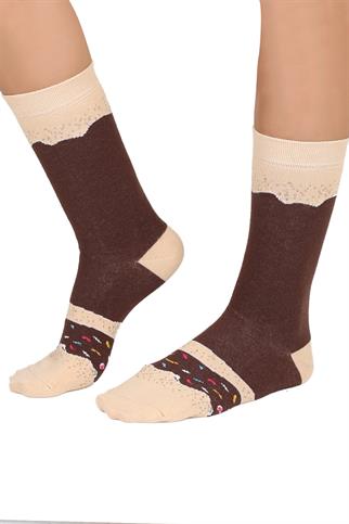 Mono Socks - 3lü Sprinkles Series Pamuklu Donut Çorap