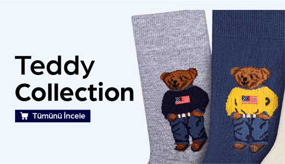 Mono Socks - Desenli Pamuklu Çoraplar - Özel Tasarım Çoraplar - Teddy Bear Collection - Erkek Çorap - Kadın Çorap - Bebek Çorap - Çocuk Çorap - Organik Çorap - Diabetik Çorap - Yumuşak Çorap - Renkli Çorap - Çorap Modelleri - Yeni Çorap Modelleri - Çorap