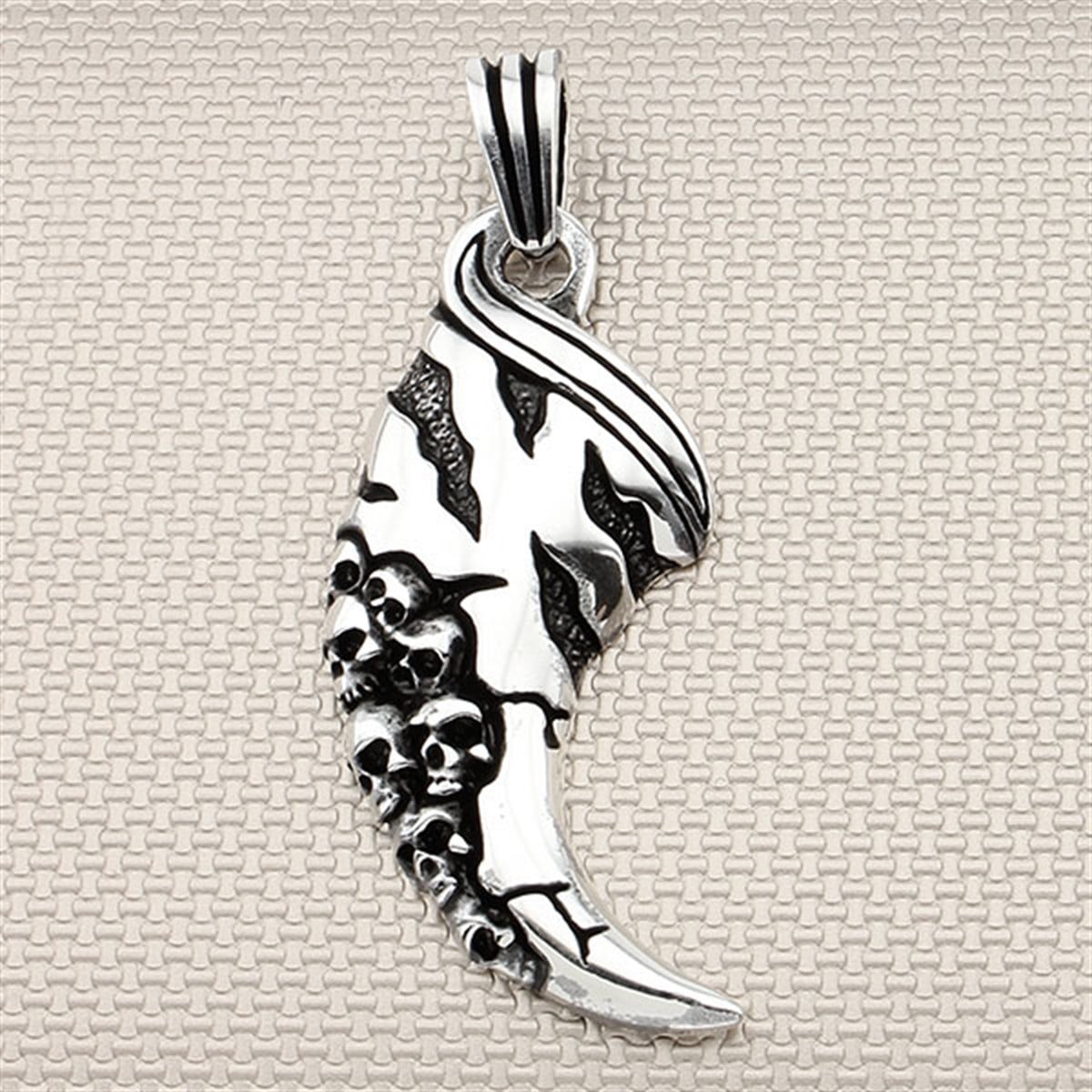 Erkek Gümüş Kolye Ucu