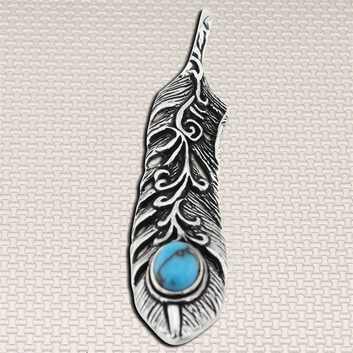 Erkek Gümüş Kolye Ucu