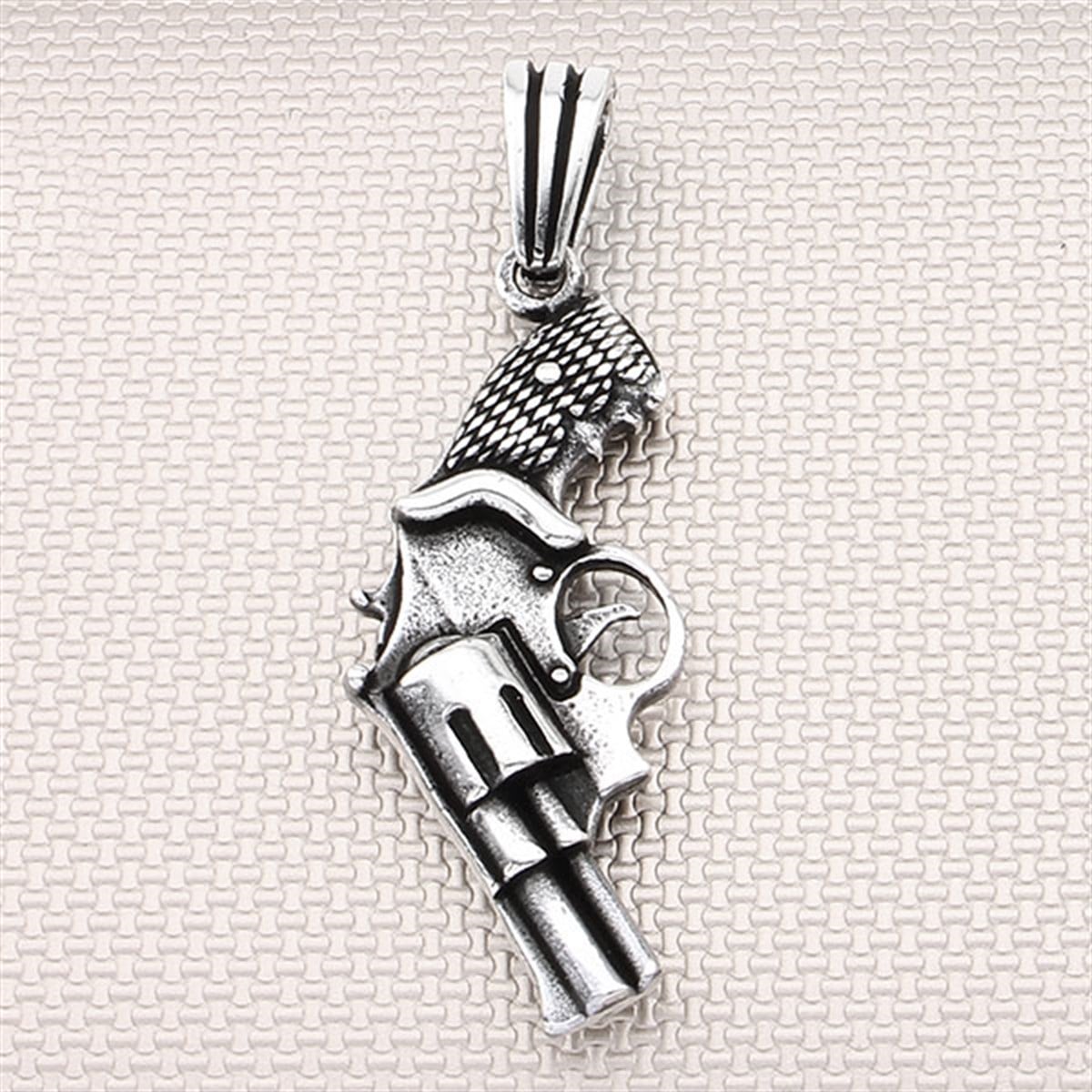 Erkek Gümüş Kolye Ucu