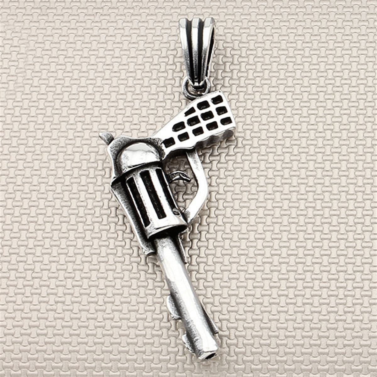 Erkek Gümüş Kolye Ucu