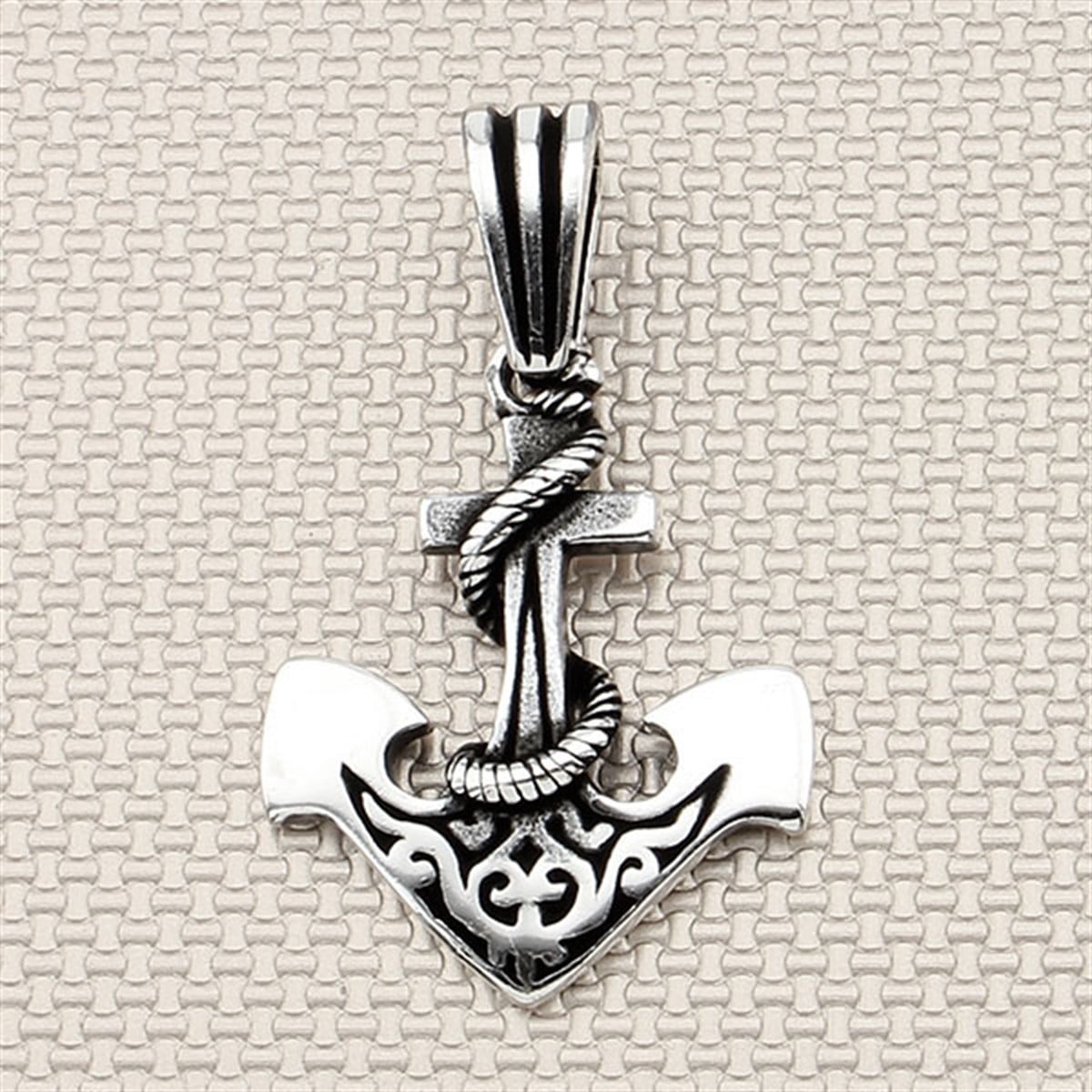 Erkek Gümüş Kolye Ucu