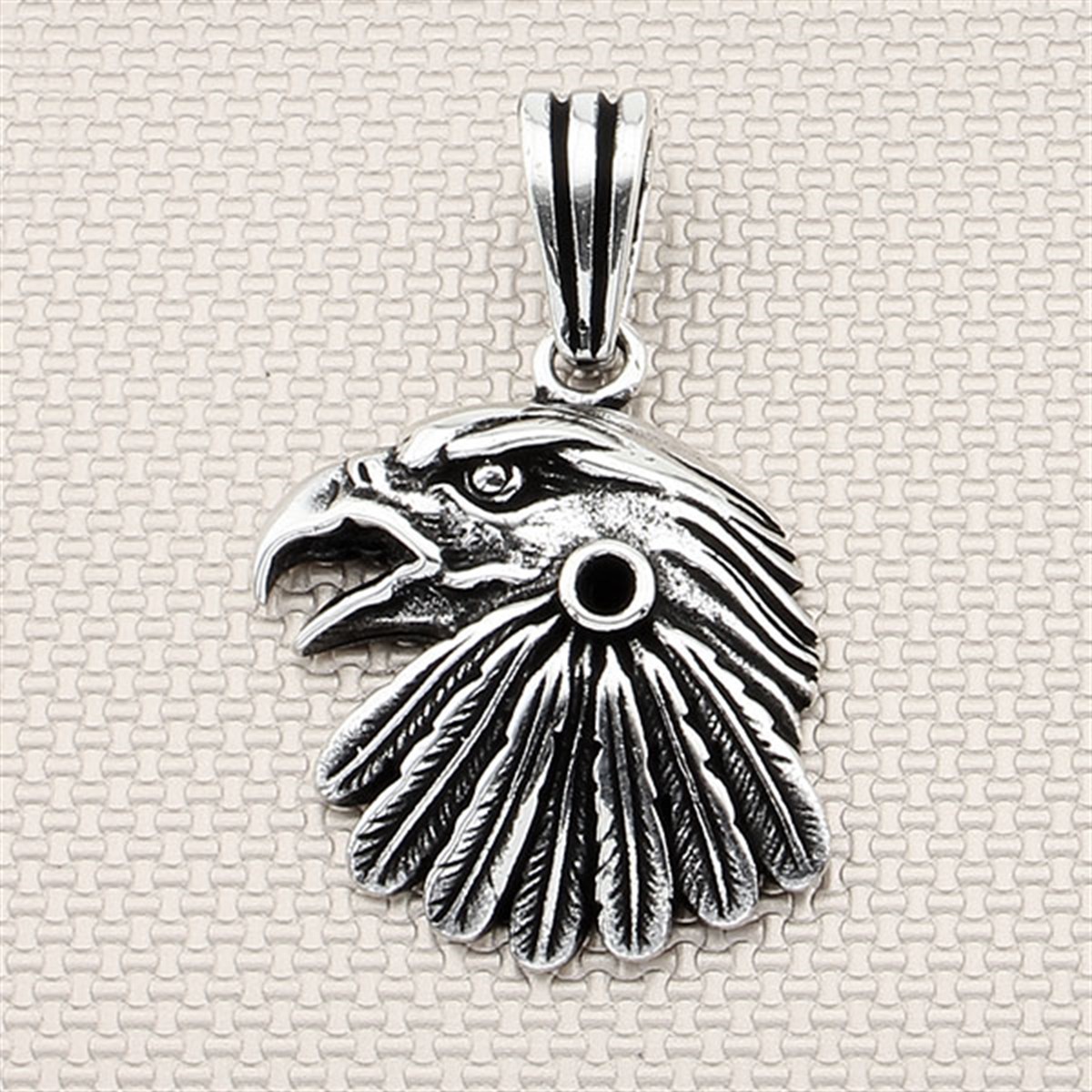 Erkek Gümüş Kolye Ucu