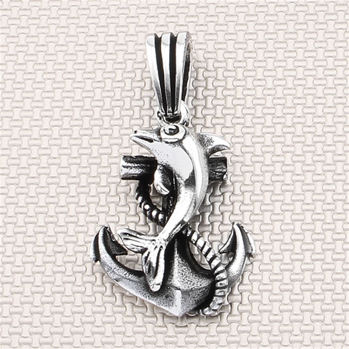 Erkek Gümüş Kolye Ucu