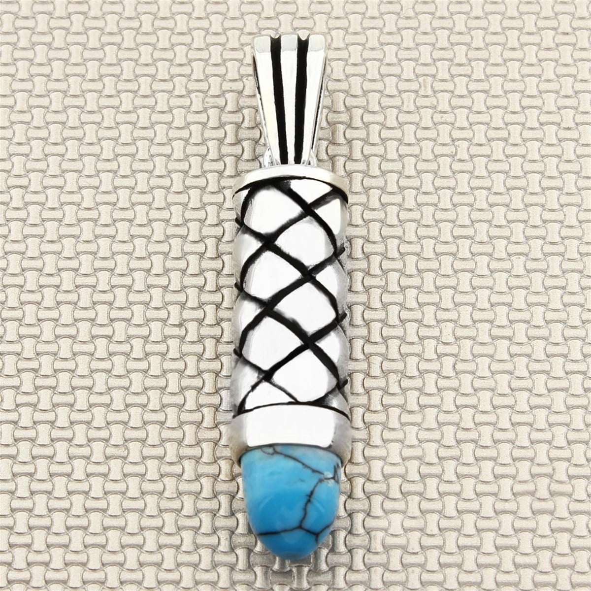 Erkek Gümüş Kolye Ucu