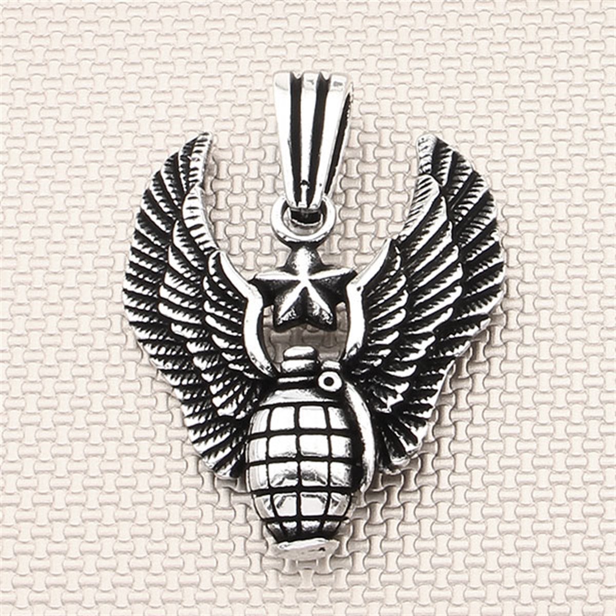 Erkek Gümüş Kolye Ucu