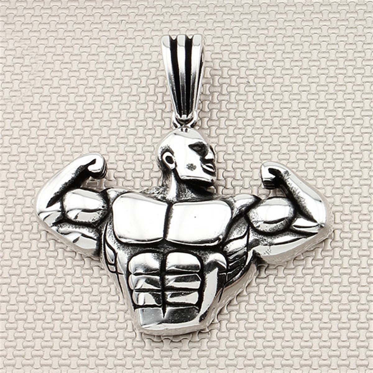 Erkek Gümüş Kolye Ucu