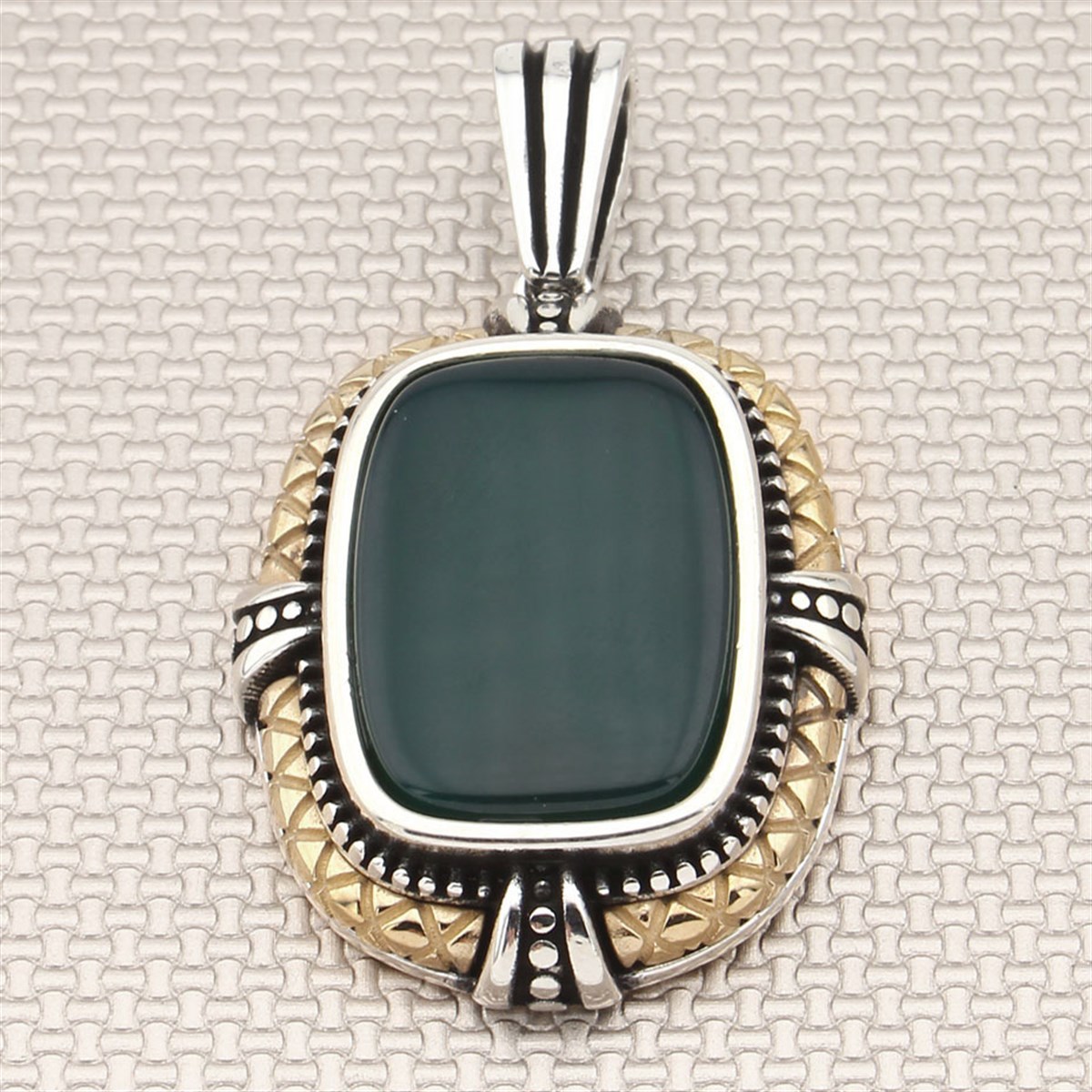 Erkek Gümüş Kolye Ucu