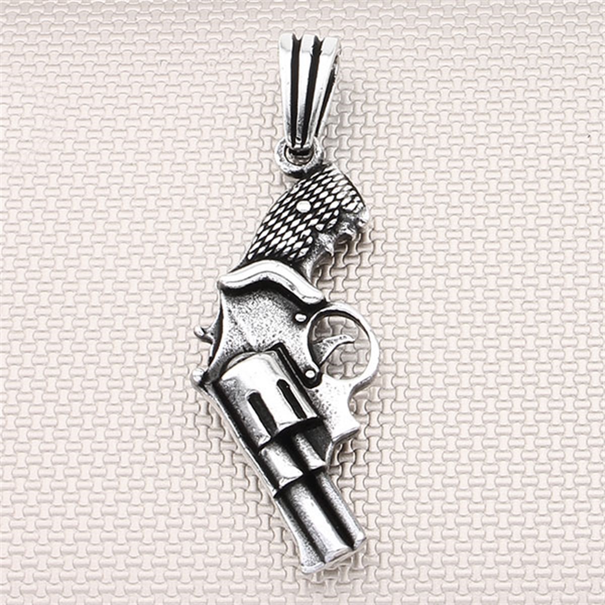 Erkek Gümüş Kolye Ucu