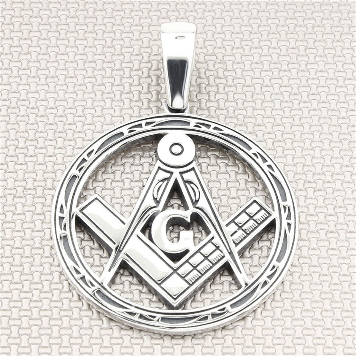 Erkek Gümüş Kolye Ucu