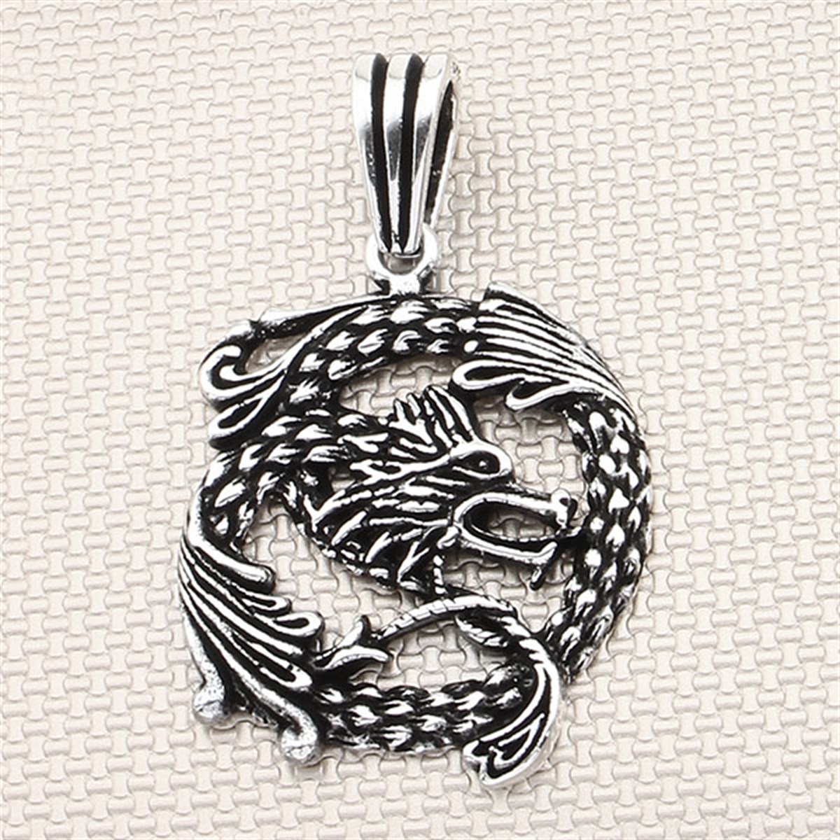 Erkek Gümüş Kolye Ucu