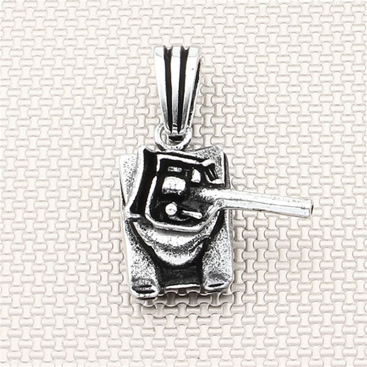 Erkek Gümüş Kolye Ucu