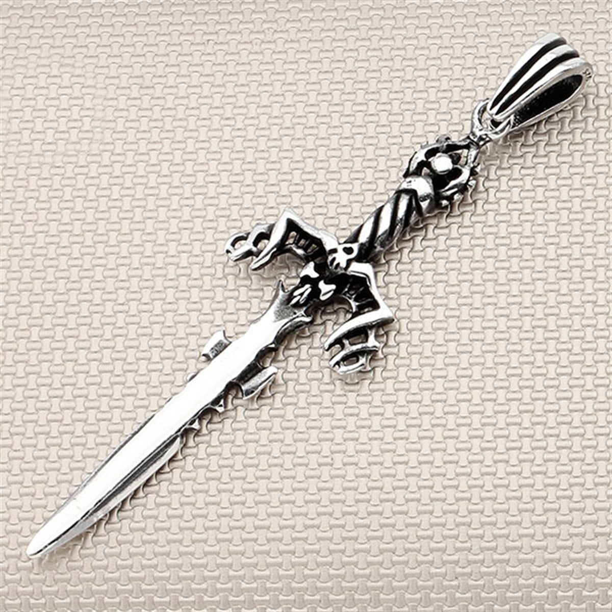 Erkek Gümüş Kolye Ucu