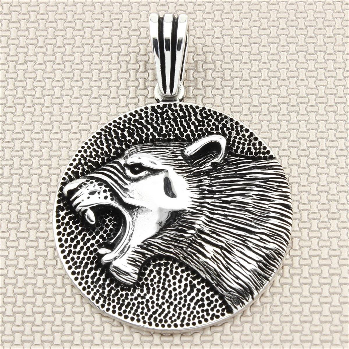 Erkek Gümüş Kolye Ucu