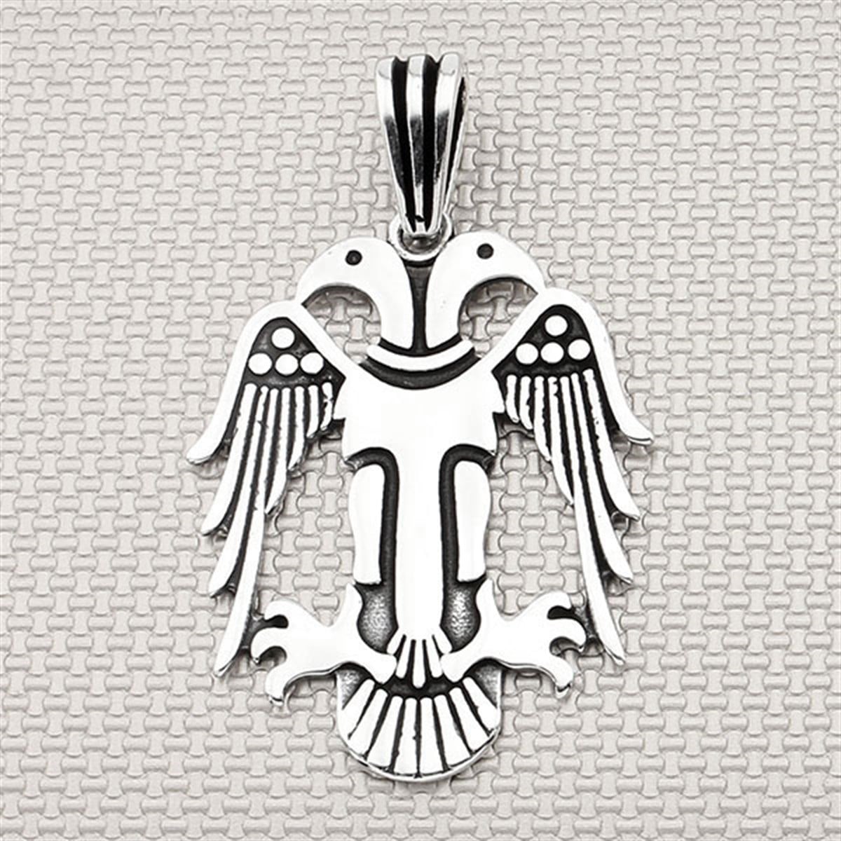 Erkek Gümüş Kolye Ucu