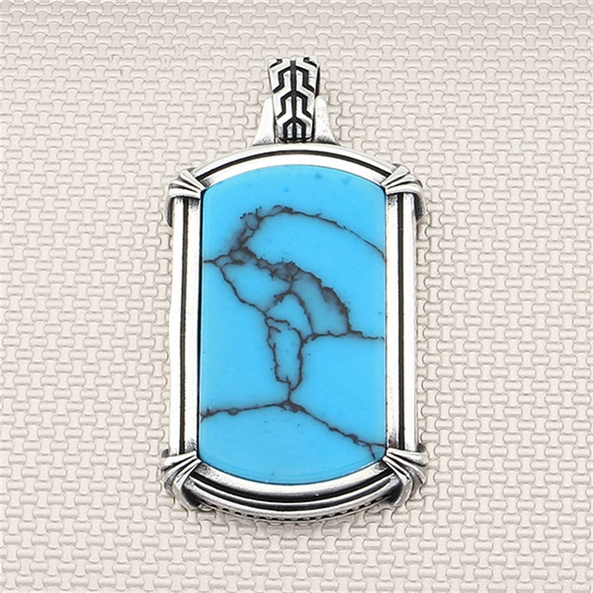 Erkek Gümüş Kolye Ucu