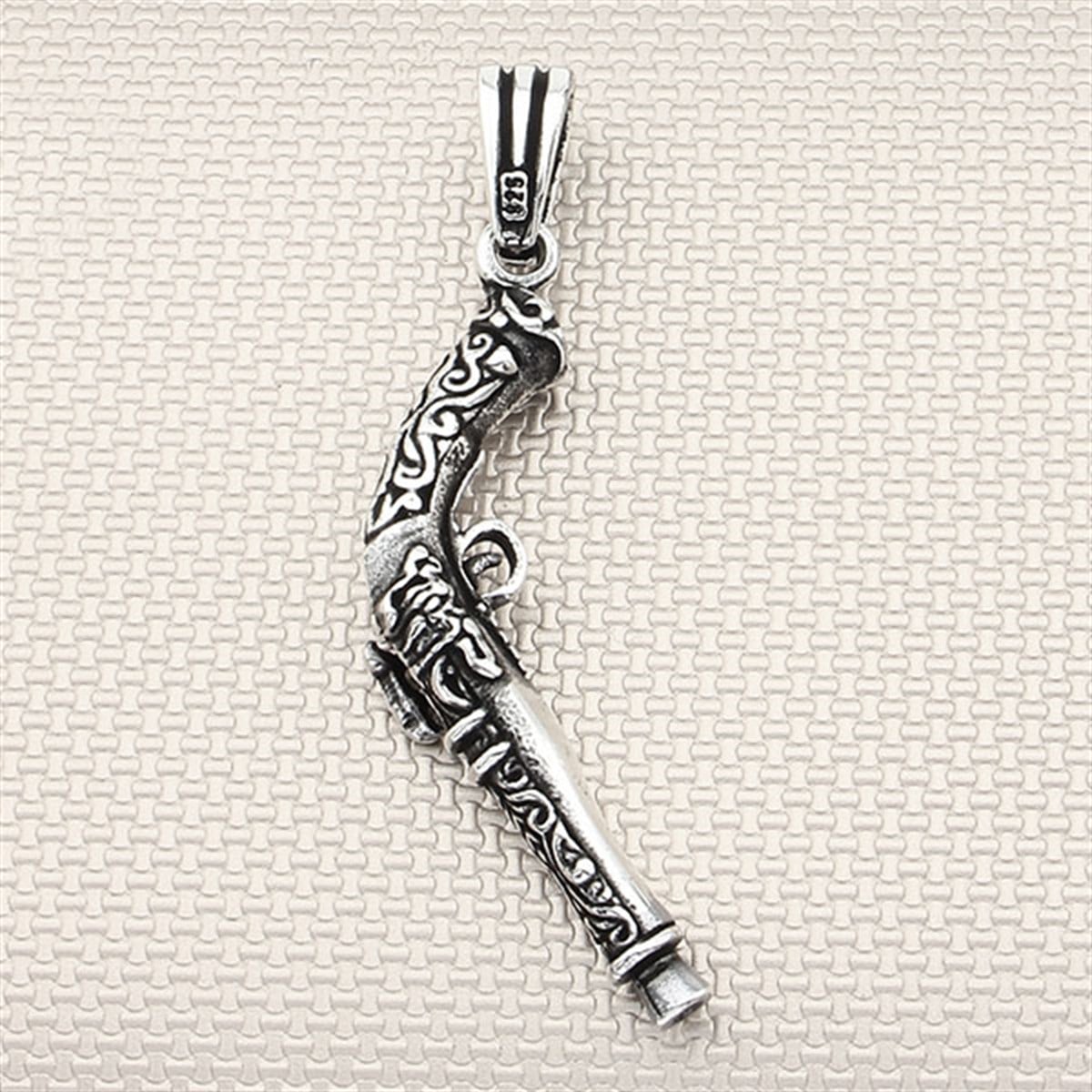 Erkek Gümüş Kolye Ucu