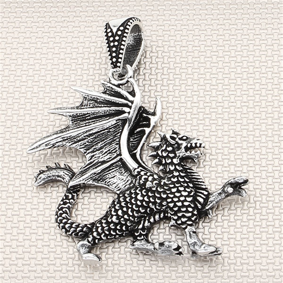 Erkek Gümüş Kolye Ucu