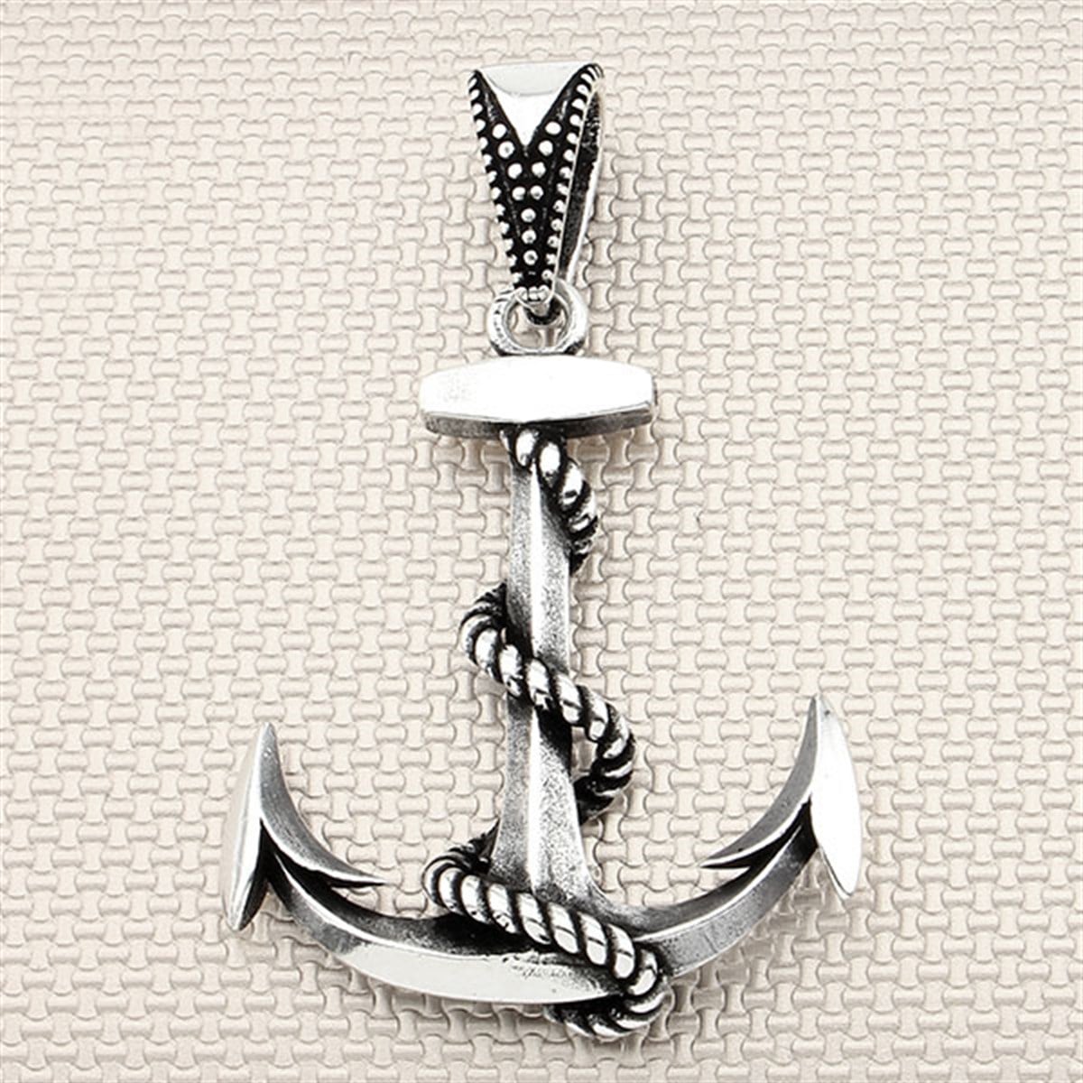 Erkek Gümüş Kolye Ucu