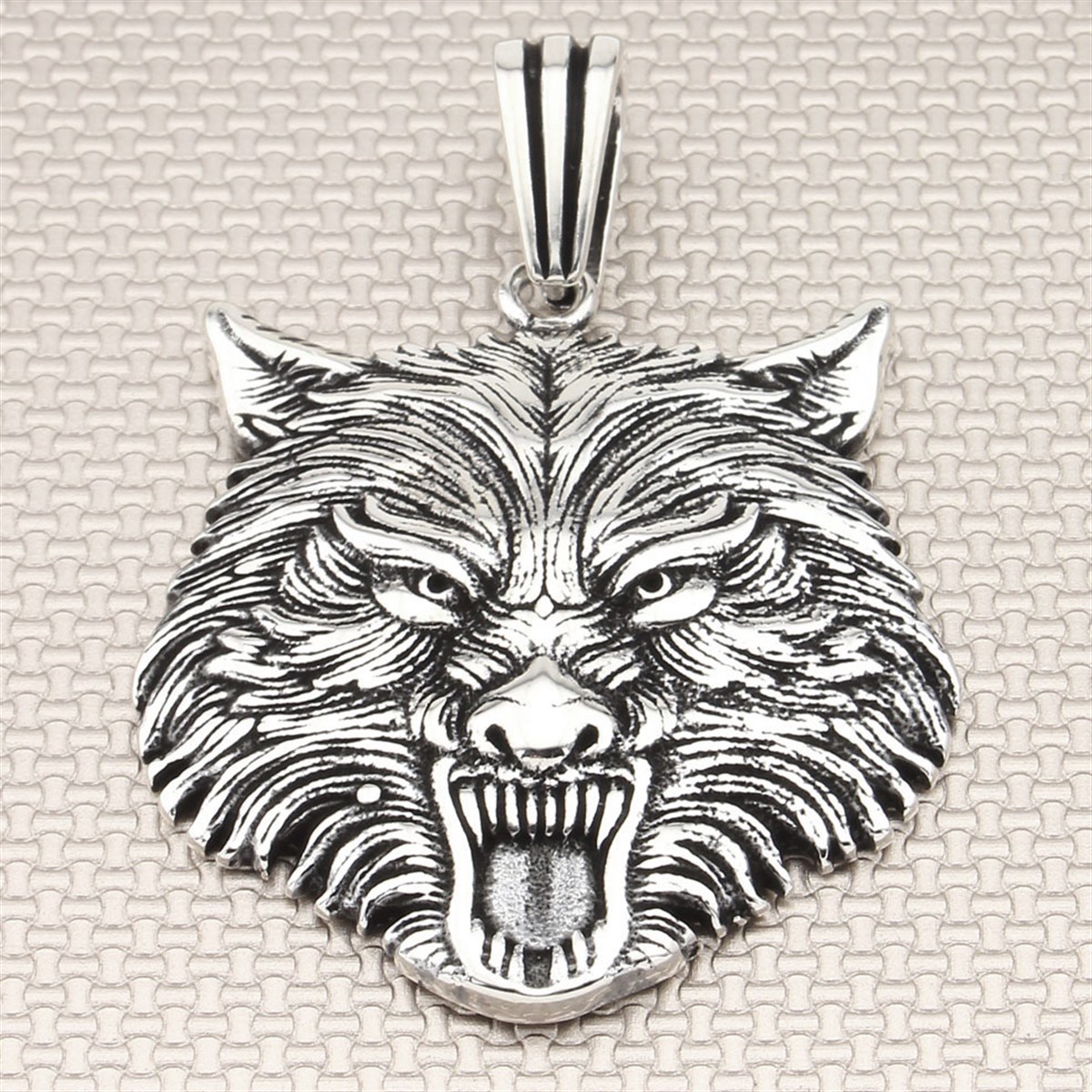 Erkek Gümüş Kolye Ucu