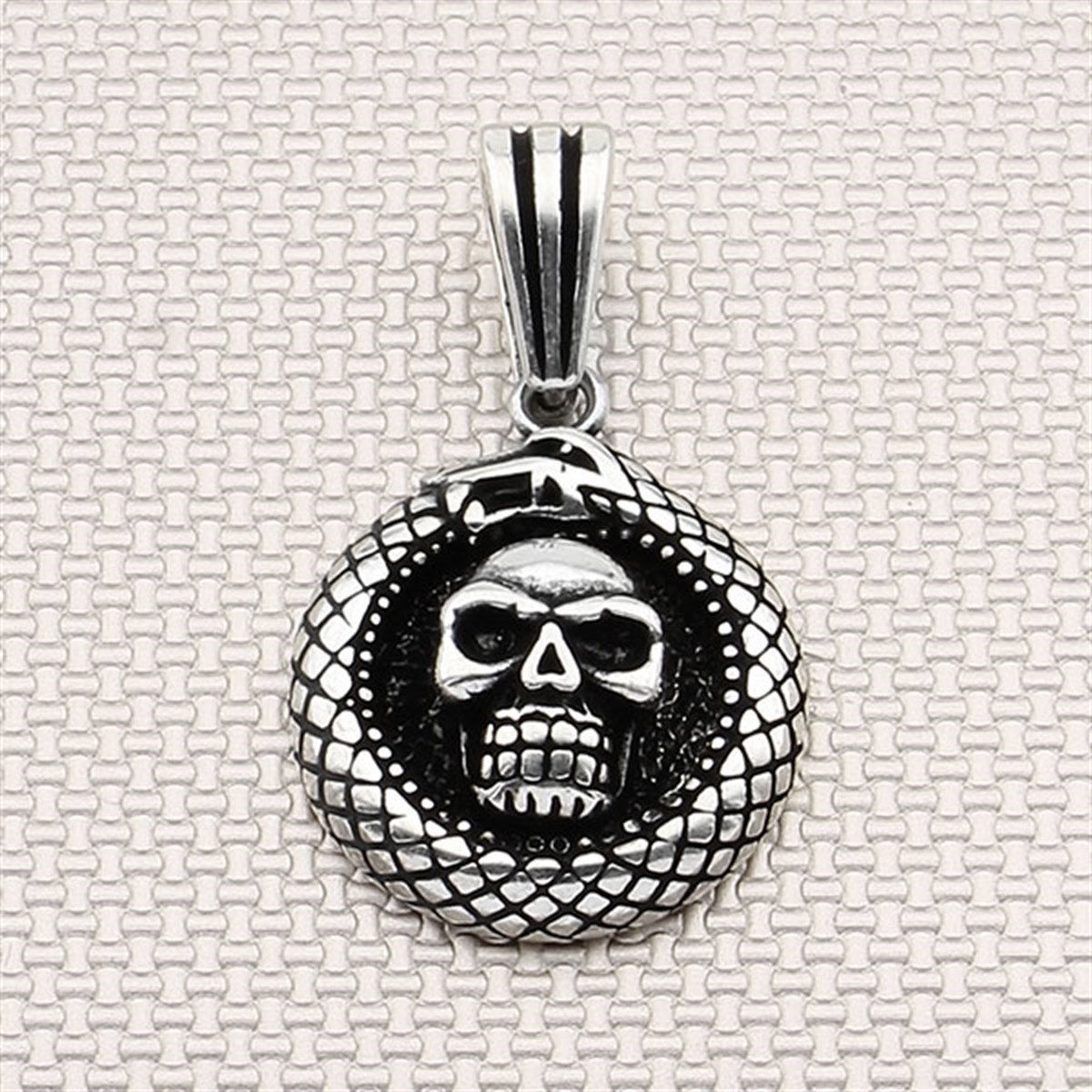 Erkek Gümüş Kolye Ucu