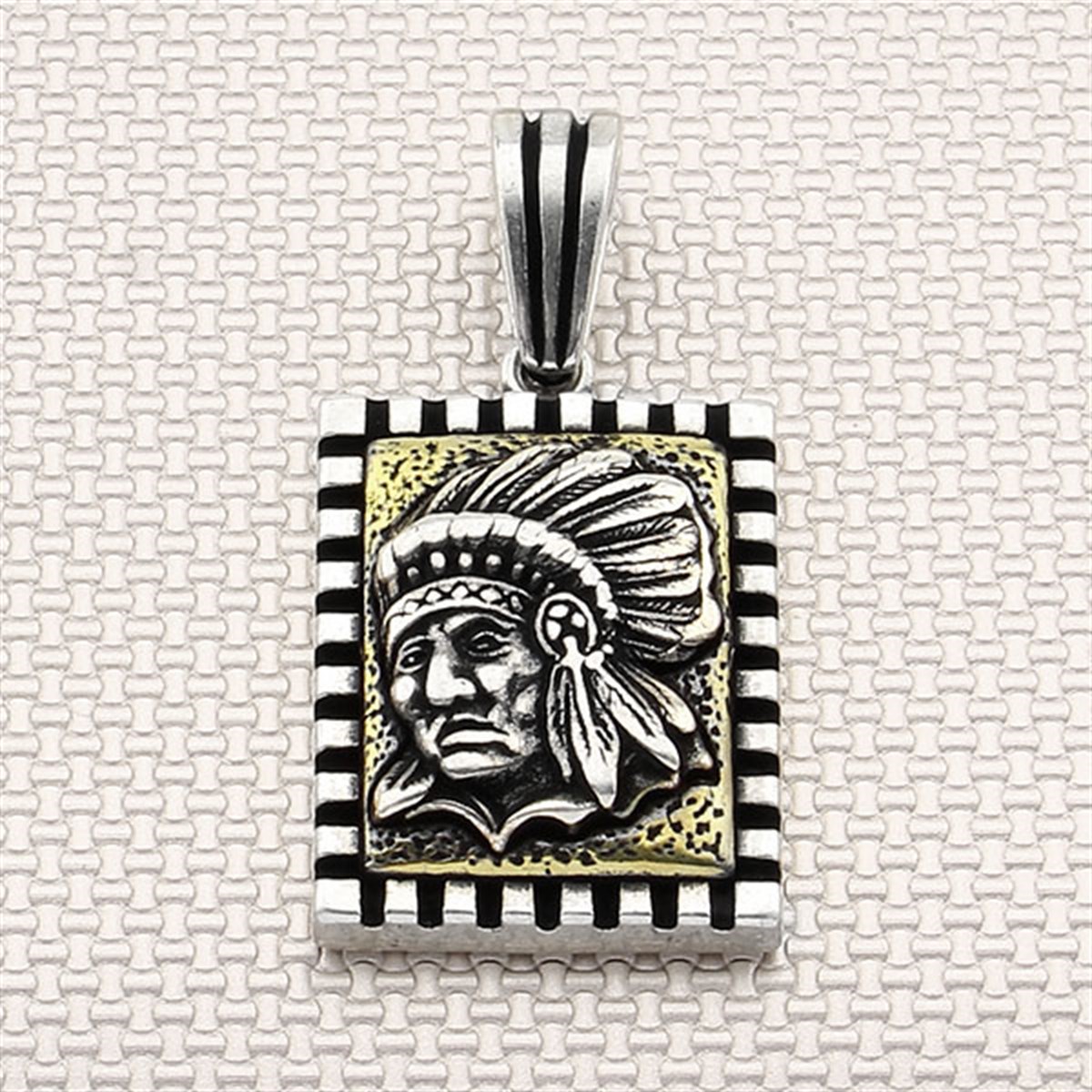 Erkek Gümüş Kolye Ucu