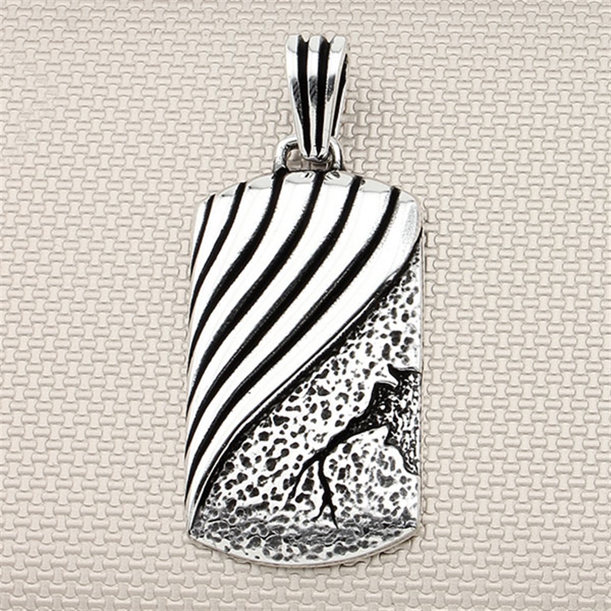 Erkek Gümüş Kolye Ucu