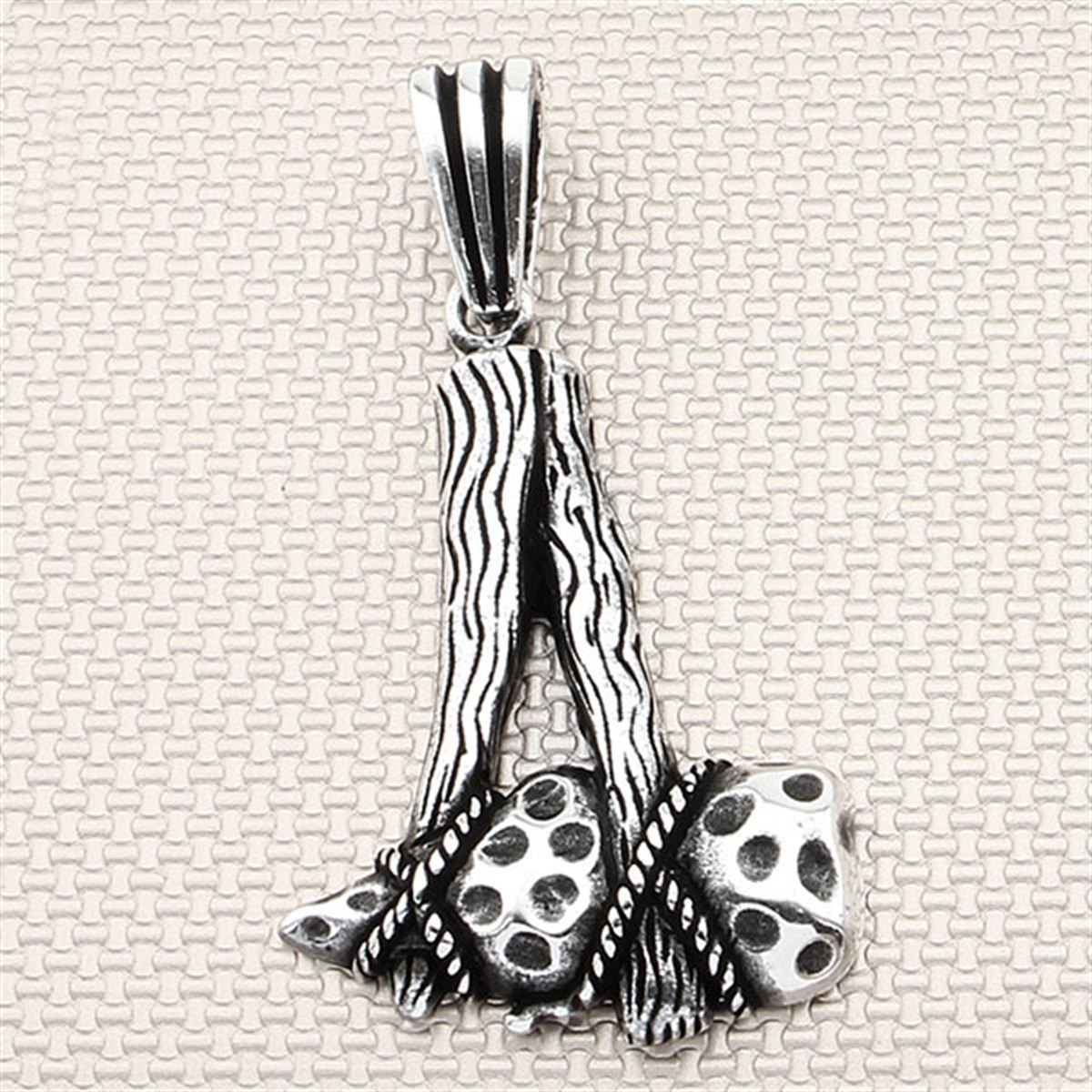 Erkek Gümüş Kolye Ucu