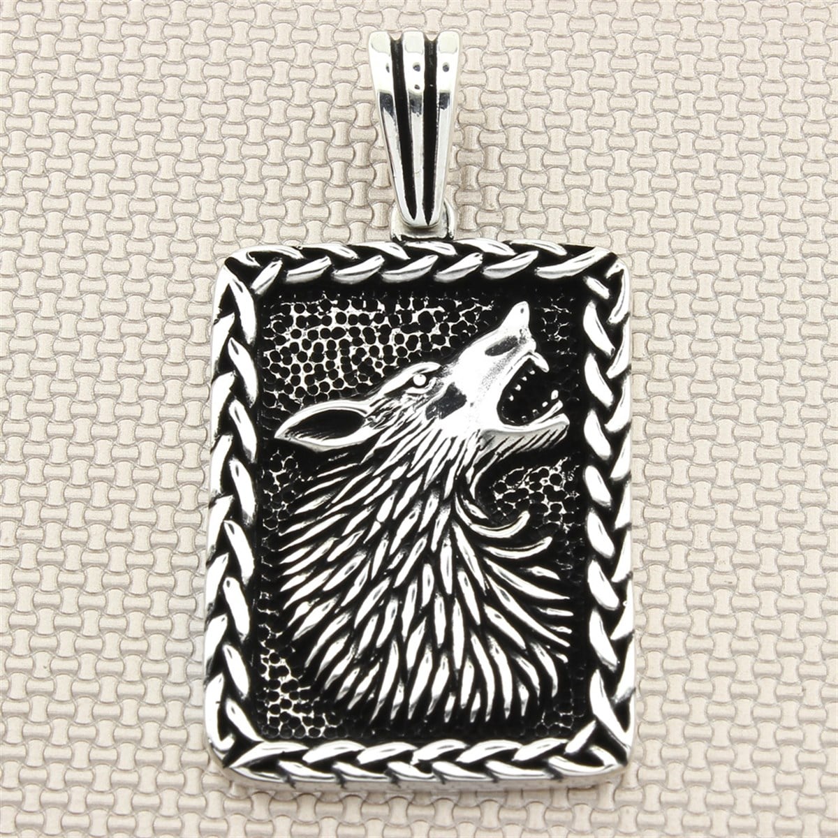 Erkek Gümüş Kolye Ucu