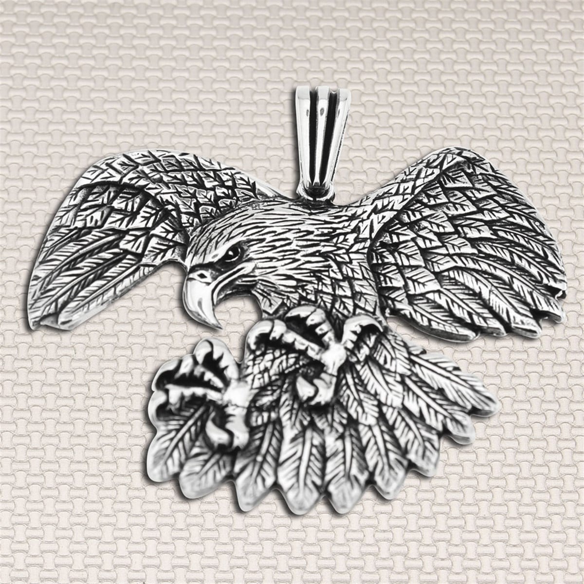 Erkek Gümüş Kolye Ucu