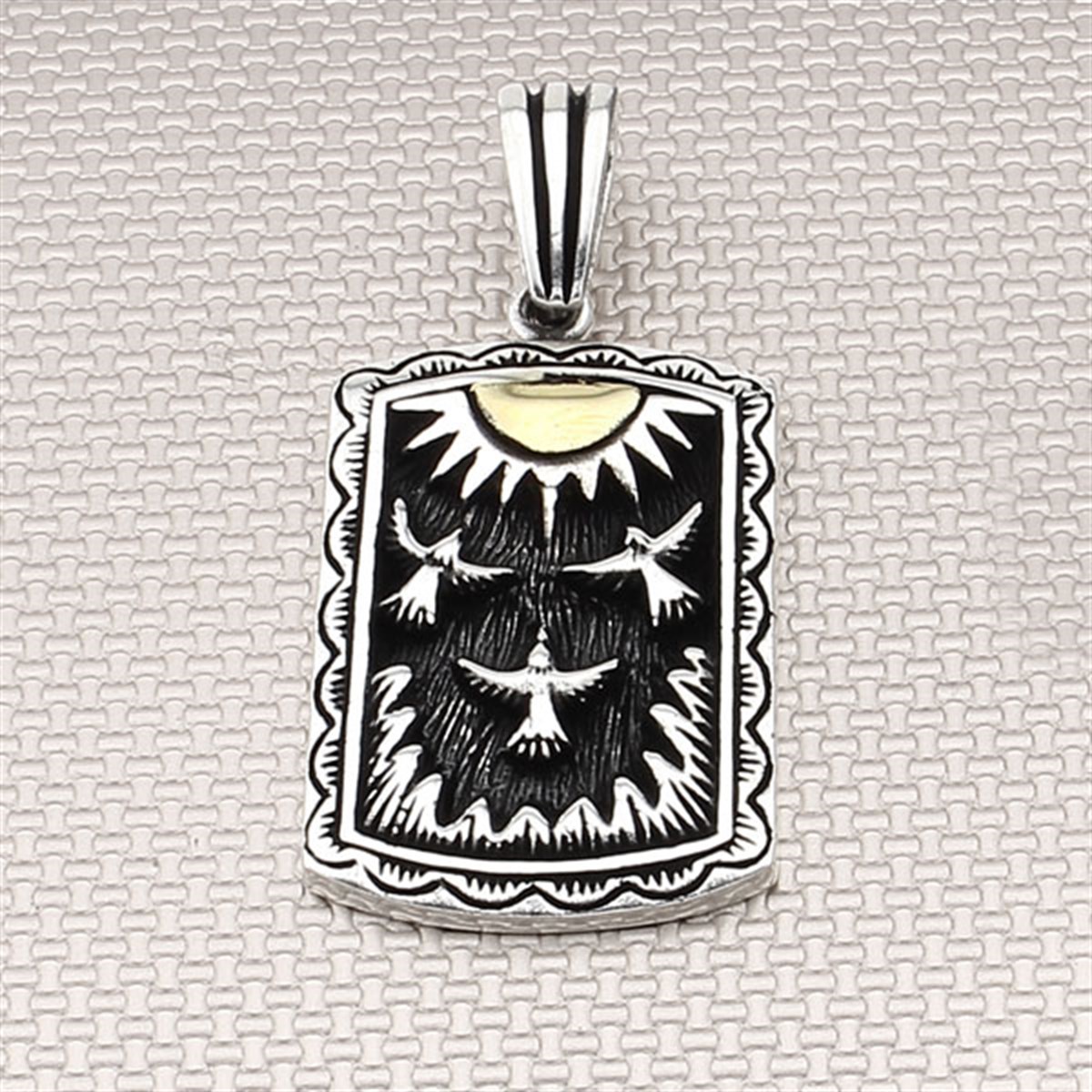 Erkek Gümüş Kolye Ucu