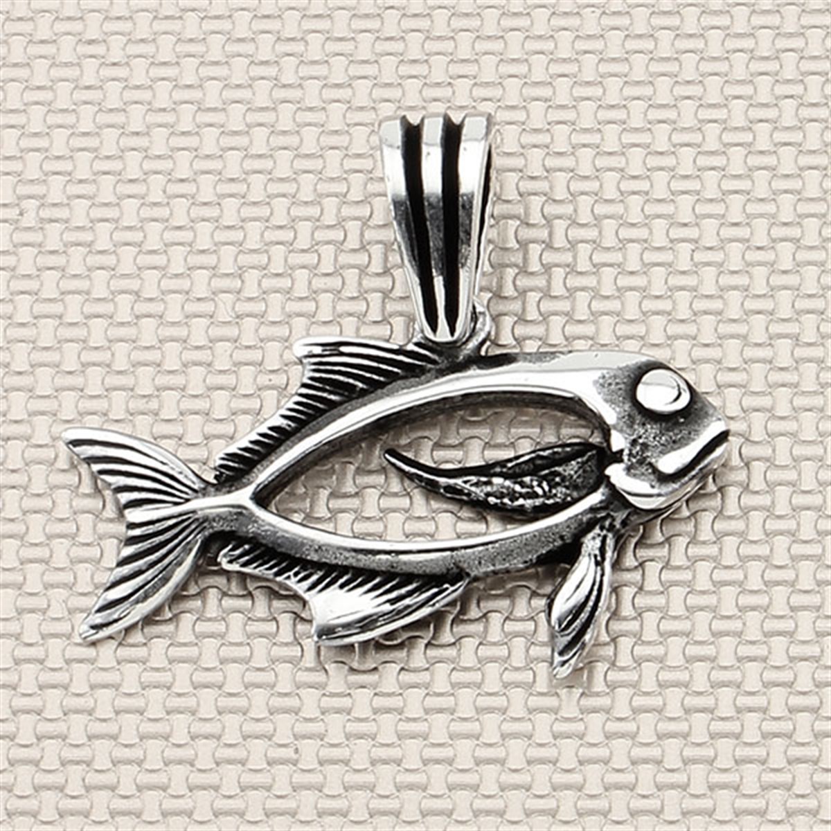 Erkek Gümüş Kolye Ucu