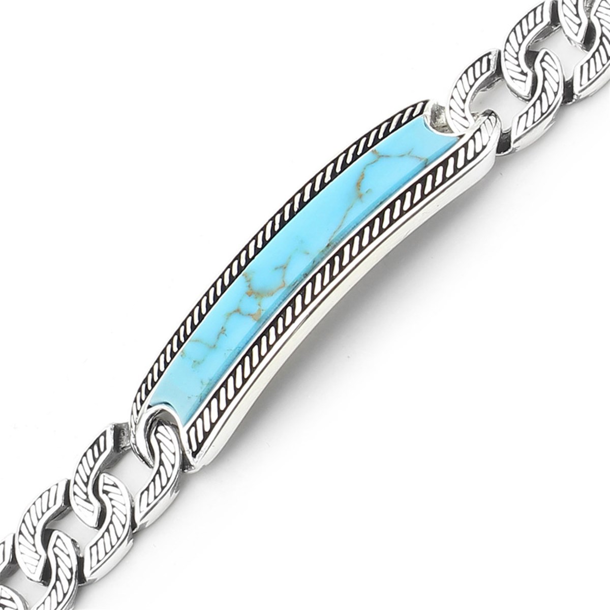 Gümüş Erkek Bileklik