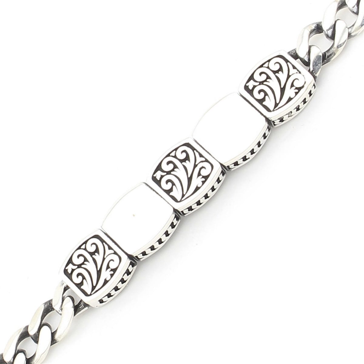 Gümüş Erkek Bileklik