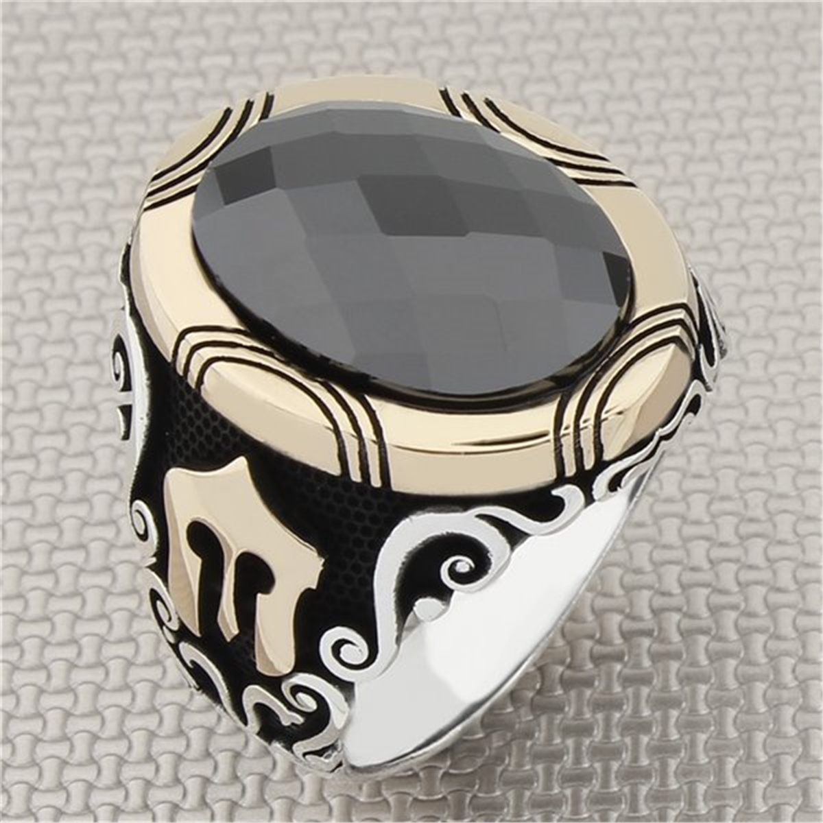 Toptan Gümüş Erkek Yüzük